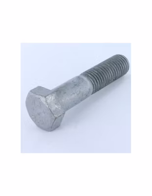 Corps de boulon filetage partiel Tête hexagonale TH M16X70 Classe 8.8 Forte tenue à la corrosion Acier galvanisé à – 1 pièce