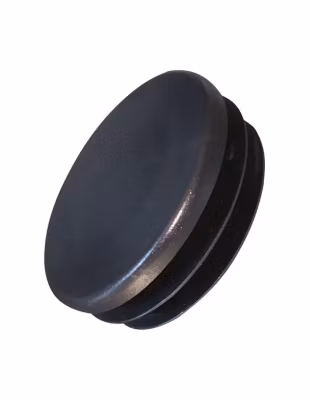 Bouchon rond pour tube Diamètre Extèrieur 20 Intérieur 16-18 nylon noir – 1 pièce