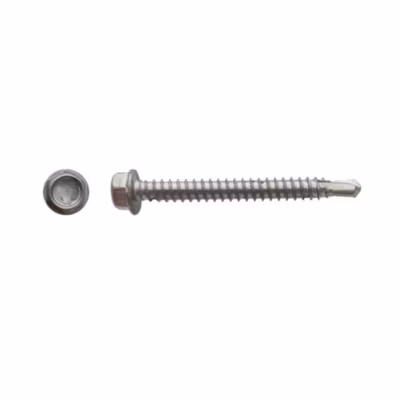 200 Vis Autoperceuses Tête Hexagonale 4.2 x 25.4 mm – DIN 7504 K – Inox A2 – D-Work