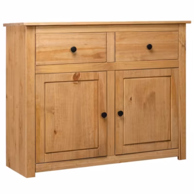 Buffet-Meuble de rangement 93x40x80 cm Pin solide Assortiment Panama