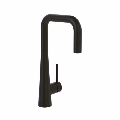 Robinet de cuisine avec douchette VILLEROY & BOCH Konic noir mat