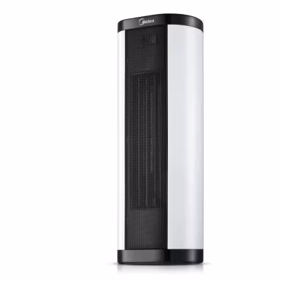 Radiateur soufflant mobile horizontal 2000 W noir Surface jusqua 10 m2 H. 55 cm – midea