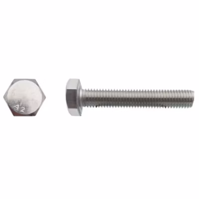 10 Vis Métaux Tête Hexagonale F/Total 20 x 130 mm – DIN 933 – Inox A2 – D-Work