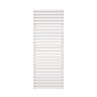 Sèche-serviette mixte blanc de 1185mm de haut et 600mm de large – 1071 Watt – QUA1185/600BSOAZ1B