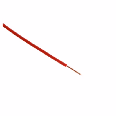 Fil électrique H07V-U 2,5mm² rouge – 100m – Zenitech