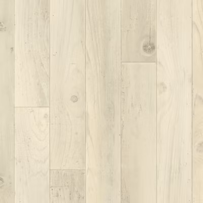 Sol Vinyle Imitation parquet blanc rustique – Echantillon 15 x 20 cm