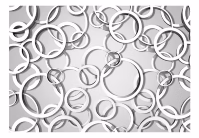 Papier peint intissé panoramique abstractions vicious circles 100×70 cm