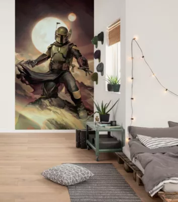 Papier peint panoramique sur intissée de Komar – Star Wars Boba Fett Epic – Taille: 150 x 250 cm