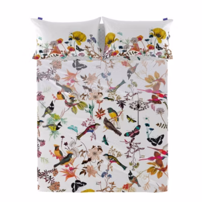 Drap Birds of paradise 100% Coton Happyfriday