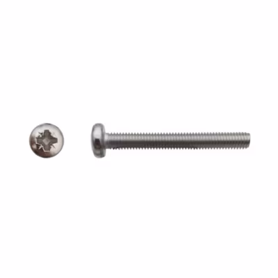 500 Vis Métaux Tête Cylindrique Pozidriv 4 x 10 mm – DIN 7985 – Inox A4 – D-Work
