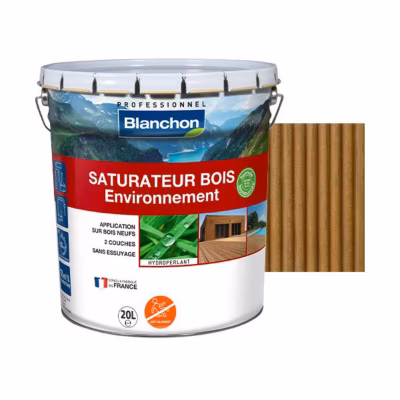 SATURATEUR BOIS ENVIRONNEMENT BIOSOURCÉ BLANCHON BOIS CLAIR 0,75l