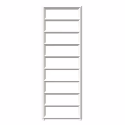 Sèche-serviette eau chaude blanc de 1600mm de haut et 500mm de large – 563 Watt – DIA1600/500ZXB