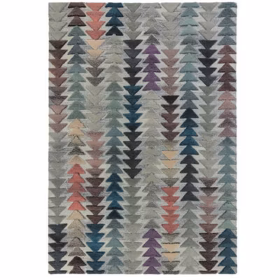 Tapis salon et chambre pure laine tufté main KIVUN 120×170 cm