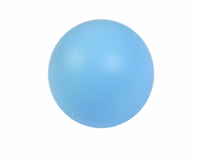 Bouton de meuble boule bois diamètre  50mm bois laqué bleu lot de 24 piéces