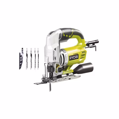 Scie sauteuse pendulaire RYOBI – 600W – 85mm – bois – lot de 5 lames – RJS850KA5