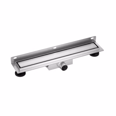 BALNEO – Caniveau de douche mural 60 cm Wall and Floor NEXT – Caniveau linéaire en acier inoxydable AISI 304 INOX argenté