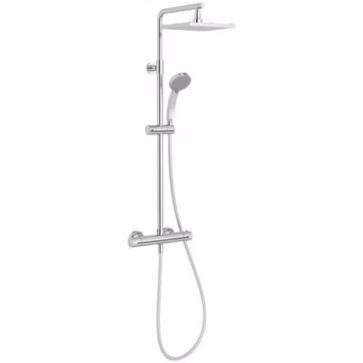 Colonne de douche thermostatique JACOB DELAFON Colette 4 jets, Chrome