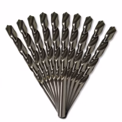 10 forets métaux HSS M2 Pro D. 6,5 mm x Lu. 63 x Lt. 101 mm 135degrès taillé, meulé pour aciers – Diamwood