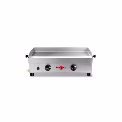 Plancha gaz Krampouz Samba Double PFSB2MA-KR 3000 W Inox