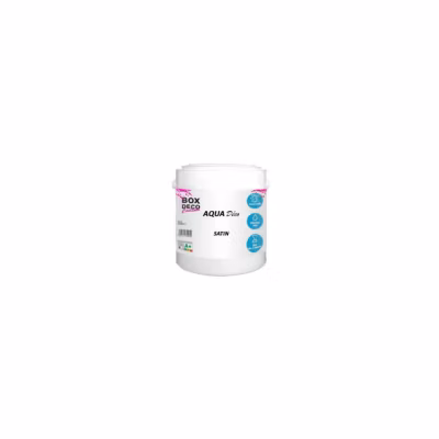 Rouge intense Peinture murale acrylique aspect satin Aqua Déco – 2,5 L