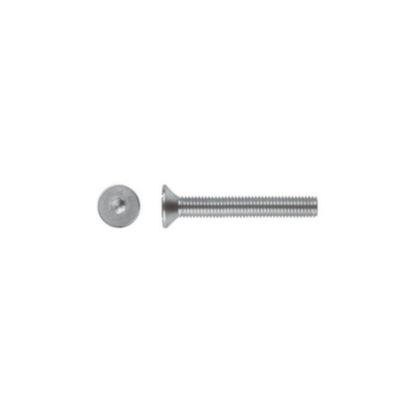 50 Vis Métaux Tête Fraisée 6 Pans Creux FHC 10 x 35 mm – DIN 7991 – Inox A4L80 – D-Work