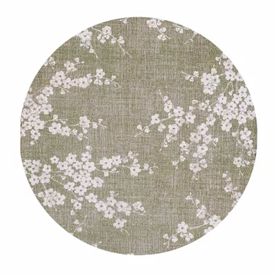 Tapis salon et chambre tissé plat SOGGY Diam 240 cm