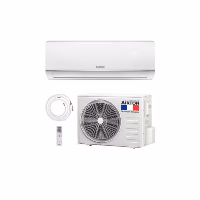 Pack Climatiseur réversible AIRTON – Prêt à poser – 3500W – Readyclim 6M