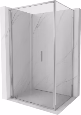 Mexen Exo cabine de douche pliante 100 x 120 cm, transparent, chrome – 816-100-120-01-00