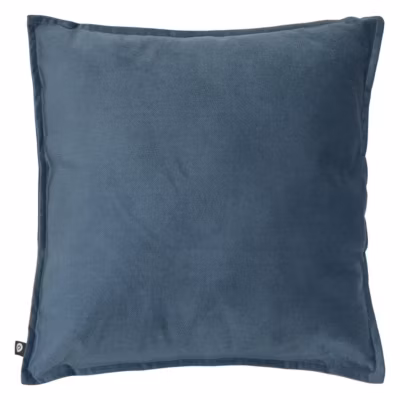 Coussin Lilou bleu egéen 45x45cm – Atmosphera