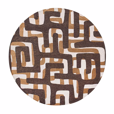 Tapis salon et chambre tissé plat BUFFALO 240×240 cm