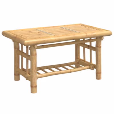 Table basse 70x45x36 cm bambou vidaXL