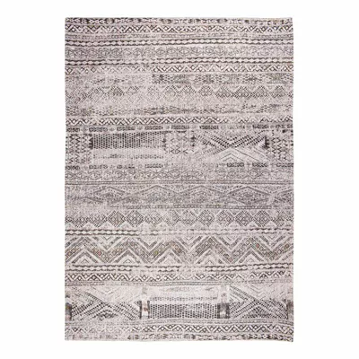 Tapis salon et chambre tissé plat METROPOLIS 140×200 cm