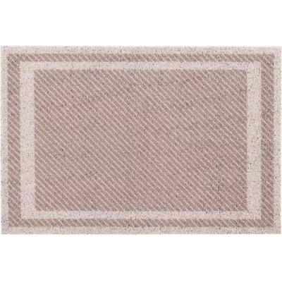 Tapis dessous de paillasson à motifs Cadre
