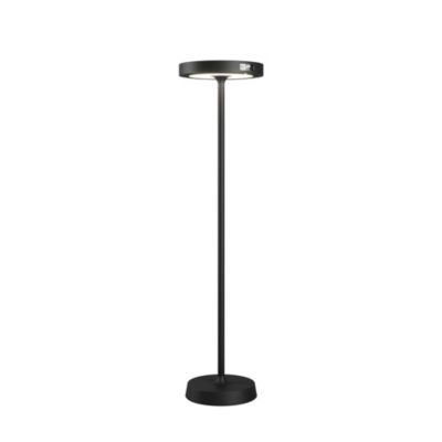 Barbell Solar RF – Lampadaire LED solaire rechargeable 65W – Lampadaire d&rsquo;extérieur, 3 hauteurs, 156-113-70 cm, noir