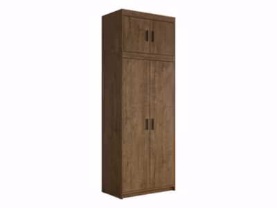 Armoire Novduni 103, Nombre d&rsquo;étagères: 6, 246x90x53cm