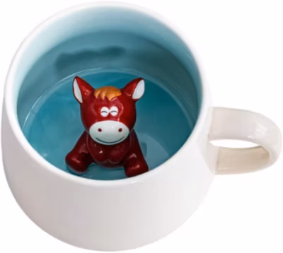 Tasse Céramique 3D Animal Caché 350 ml