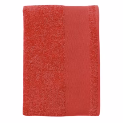 SOLS – Serviette de bain ISLAND Rouge (Taille unique)