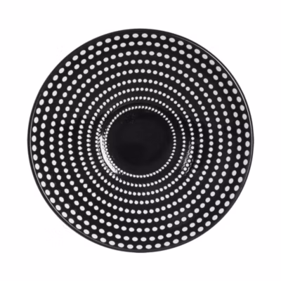 Assiette creuse Galaxy pois 19 cm (lot de 6)