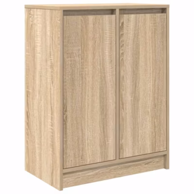 Buffet chêne sonoma 57x34x76 cm bois d&rsquo;ingénierie vidaXL