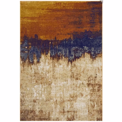 Tapis moderne tissé plat dégradé AVON 160×230 cm