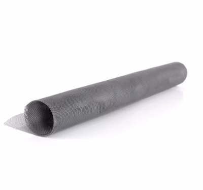 Toile Moustiquaire PVC – 1.40 x 10m – Gris Anthracite – Rouleau Moustiquaire Anti Insectes