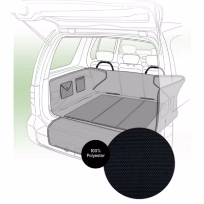 Protège coffre de voiture Aiko Noir pour chien