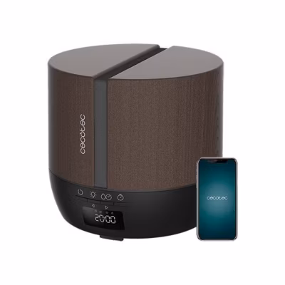 Humidificateur PureAroma 550 Connected Black Woody Cecotec 500 ml