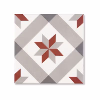 Carrelage effet Carreau ciment Veciana 20x20x1,1 cm Cemira – Sol et mur intérieur (vendu au m²) – RO&rsquo;MA CARRELAGE