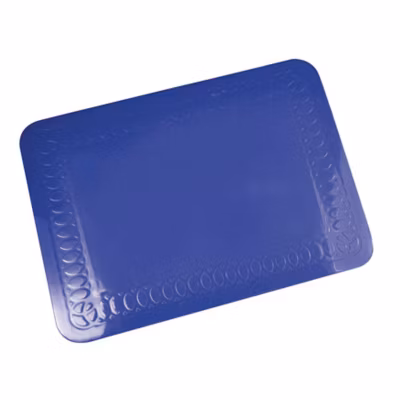 Tapis rectangulaire antidérapant en caoutchouc de silicone Tenura 25,5×18,5 cm Aidapt VM985b