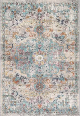 Tapis Palma extérieur Vintage, Multi, 80 x 150 cm
