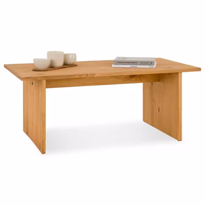 Table basse SALTO en bois massif – Finition laquée