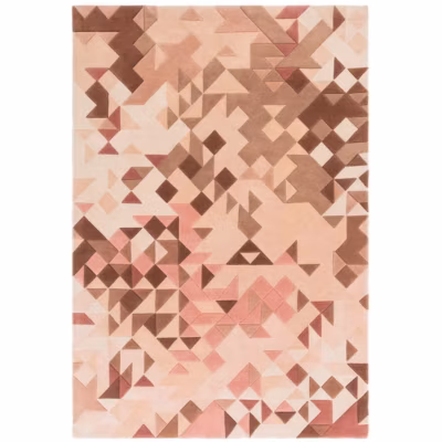 Tapis salon et chambre moderne tufté main MYSTERIA 120×170 cm