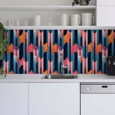 Crédence adhésive déco design 50x200cm