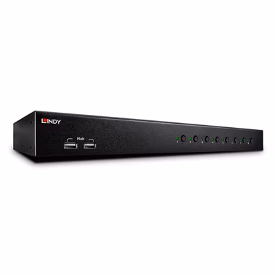 Commutateur KVM DVI-I Single Link USB2 LINDY